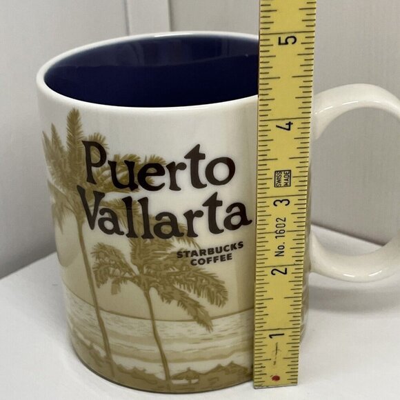 Starbucks Coffee Puerto Vallarta 16 oz Mug Collector Series Global Icons 2012 - Picture 8 of 9